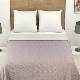 GAPU & BALY Mauve & White AC Room Cotton 300 GSM Double Bed Dohar-image-73