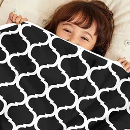 Divine Casa Kids Black & Grey Microfiber AC Room 120 GSM Single Bed Dohar-image-83