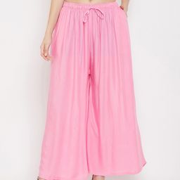 Clora Creation Women Wide Leg Palazzos-image-70