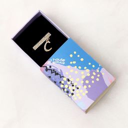 HAUTE SAUCE by Campus Sutra Women Gold Plated Stone Studded Initial C Watch Charms-image-51