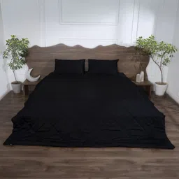 BELIHODE Black 150 GSM Double Bed Comforter-image-38