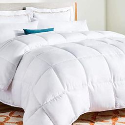 LINENWALAS Happy Sleeping White Checked Microfiber Mild Winter 300 GSM Single Bed Duvet-image-18