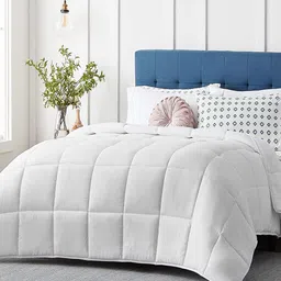RAZZAI White Microfiber All Season Double Bed Reversible Comforter-image-11