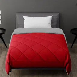 AEROHAVEN Unisex Red Blankets Quilts and Dohars-2