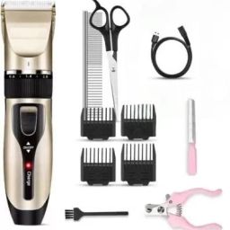 Petology Pet Hair Trimmer Dogs & Cats Grooming Machine Wireless Rechargeable Gold Pet Hair Trimmer-image-38