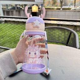 TREASURE Rabbit Kids Water Bottle 600 ml Water Bottle (Set of 1 600 ml Bottle-image-65
