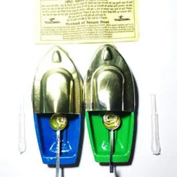 Kids Memorable Handmade Aluminium Alloy Steam Boat Toys & Games 2-24