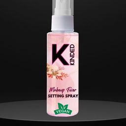 KINDED Set Of 2 Makeup Fixer Setting Spray & Makeup Remover Dual Phase - 60ml Each-81