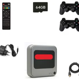 Clubics G7 Video Game Console Android Supprt all free channel USE AS SET BOX 4K HD 64 GB 64 GB with , Super Mario, Crash, GTA, Zelda, Sonic, Donkey Kong, Street Fighter-picture-27