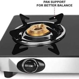 Gas Stove Pan Support Round Shape Size 15x15x5cm Black Aluminium Manual Gas Stove-image-13