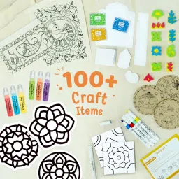 imagimake Indian Art Forms - Learn 5 Indian - DIY Craft Kit For Kids 8 Years+ image 2