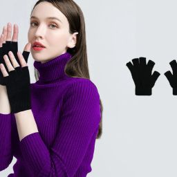 Solid Winter Women Gloves-image-34