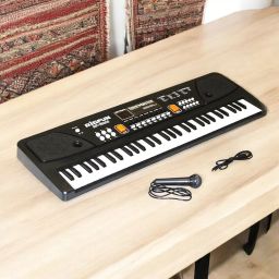 Electronic Musical Piano Toy, 37 Keys, 8 Tones, 4 Percussions, 6 Demos Etc-image-1