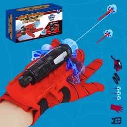 Spiderman Web Shooter Gloves Cross Bow Web Launcher Gadget for kids-12