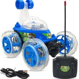 Remote Control Rechargeable 360 Degree Twisting Stunt Car with Music & Lights-31