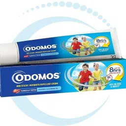 odomos Non Sticky Mosquito Repellent Cream 23g + 8ml Fabric Roll On image 2