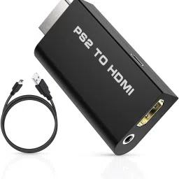 PS2 to HDMI Audio Video Converter Adapter with 3.5mm Audio Output TD-313GA VOIP Adapter-17