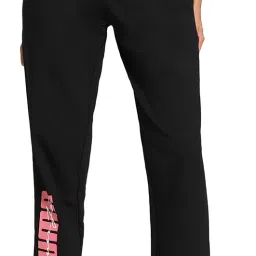 Women Solid Black Track Pants-image-58