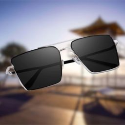 UV Protection Retro Square Sunglasses (Free Size)-image-71