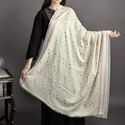 Exotic India Women Ethnic Motifs Printed Shawl-image-33