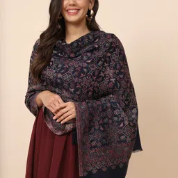 Pashmoda Ethnic Motifs Woven Design Shawl-picture-32