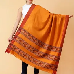Moda Chales Tribal Woven Design Acrylic Shawl-picture-19
