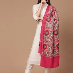 SWI Stylish Floral Embroidered Shawl-picture-30
