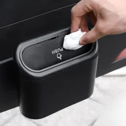 Portable Car Garbage Can Car Trash Bin Bag-2
