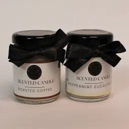 Scented Candles Roasted coffee & Peppermint Eucalyptus mini Candle-image-54