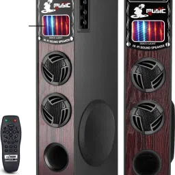 D1Y3 Multimedia Dj Box Music System Home theatre 60 W Bluetooth Tower Speaker-image-95