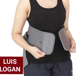 Lumbo Sacral belt for Back Pain Relief-Compression (Grey,M) Back / Lumbar Support-27