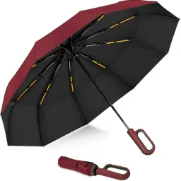 UV Protection 3 Fold Umbrella Men, Women, Kids, Girls, Boys Rain Sun Umbrella-image-72