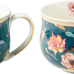 Ceramic Soup Bowl Ceramic 500 ml Soup Mug Set with Handle For Serving Soups/Ramen/Noodles/Maggie-image-13