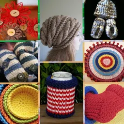 maxxlite Imported 1 Set 4 Sizes Round Circle Knitting Knit Loom Craft Kit (Multicolor) image 2