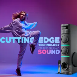 Intex Multimedia TW Thunder 950 (s) 95 W Bluetooth Tower Speaker image 5