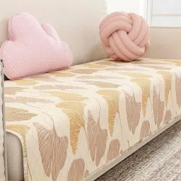 Sofa Mat - 60CM Fan Leaf Pattern (SC-185-01) Sofa Fabric-5