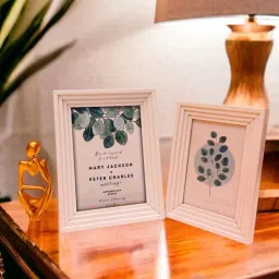 White Synthetic Wood (Set of 2) Photoframes by Art Street-picture-20