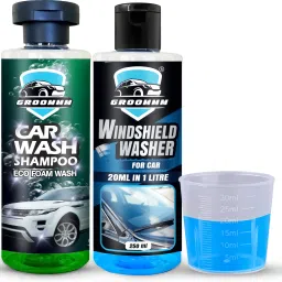 Car Wash Shampoo 250 ml & Car Winshield Washer 250 ml, With Measurement Cap Combo-19