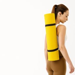 ROYAL YELLOW Yellow 6 mm Yoga Mat-image-7