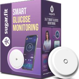 24/7 Glucose Monitoring, With 14-Day Coach Consultation, Personalized Diet Plan Glucometer-image-40
