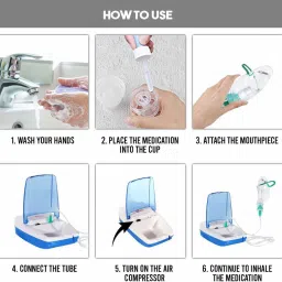 MCP Premium Air Compressor Nebulizer with Complete Kit Nebulizer image 2