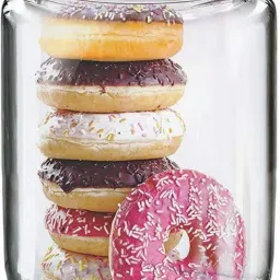 skwaion Glass Grocery Container- 1000 ml image 2