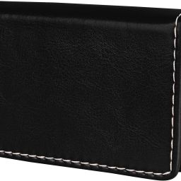 Men & Women Casual Black Artificial Leather Card Holder-image-29