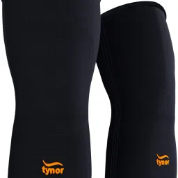 Knee Cap Air, Black & Orange, XL, Pack of 2 Knee Support-image-53