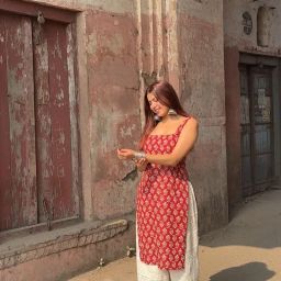 Women Printed Cotton Blend Straight Kurta-image-27