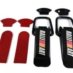 Racing Car Big Boot Bonnet Side Bumper Guards Fasteners Catch Clips 2PCS Locking Carabiner-image-68