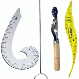 Armhole Curve, tracing Wheel, French Curve, and Loop Turner 4pcs Tracing Wheel-19