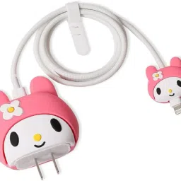 SSAppliances kuromi iPhone Adapter Cover for 18W/20W – Cute 3D Cartoon Cable Protector-image-23
