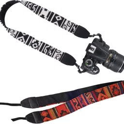 KRAPTICK DSLR Camera Straps, Camera Body Strap, Camera Accessories for Men (Pack of 2)) Strap-25