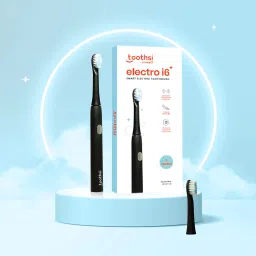 Toothsi Electro i6 | Smart Electric Toothbrush | Charcoal Black Electric Toothbrush-image-0